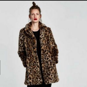 cheetah jacket zara